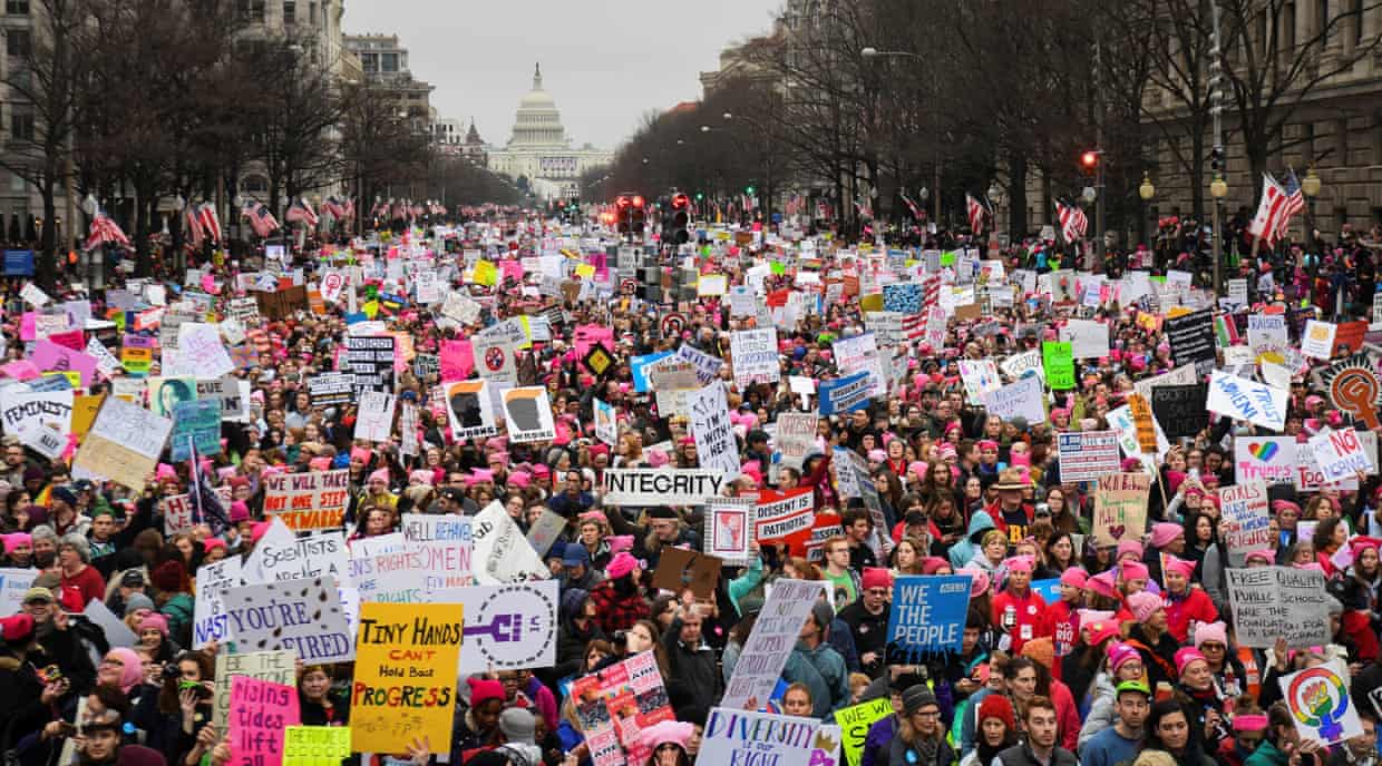 Washington, US · 2017 — Women take to the streets
