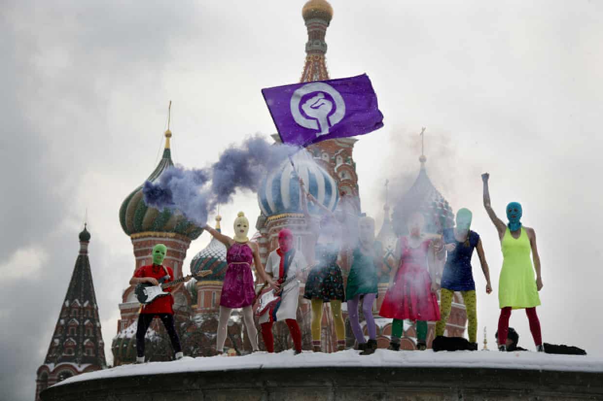 Moscow, Russia · 2012 — Pussy Riot performs