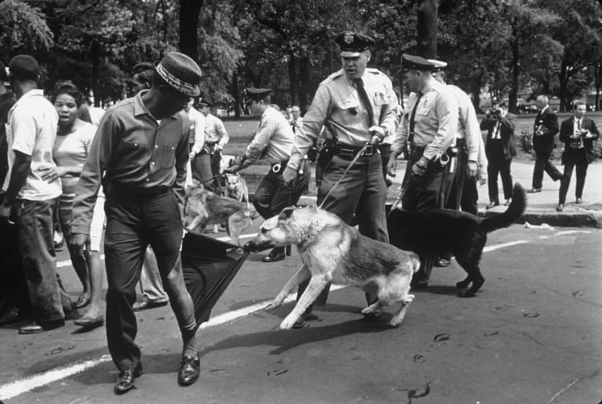 Birmingham, US · 1963 — Civil rights marchers attacked