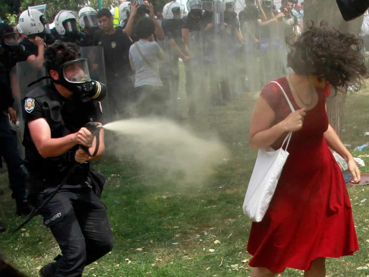 Istanbul, Turkey · 2013 — Defending a public park