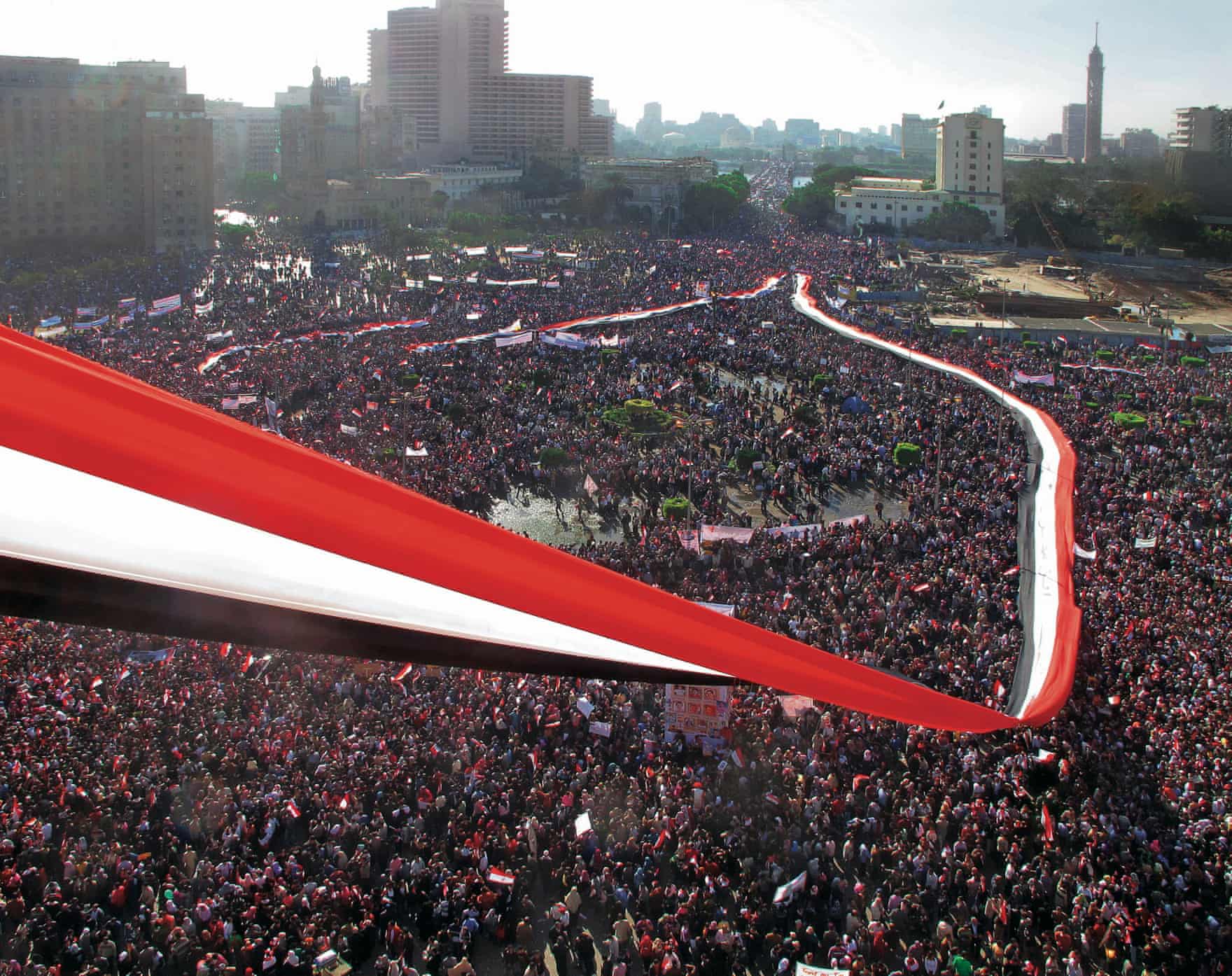 Cairo, Egypt · 2011 — Celebrating Mubarak’s fall