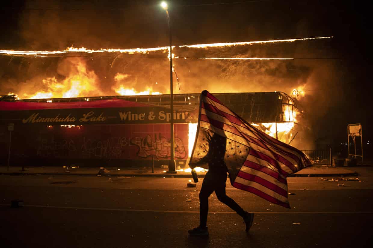 Minneapolis, US · 2020 — Anger after George Floyd’s killing