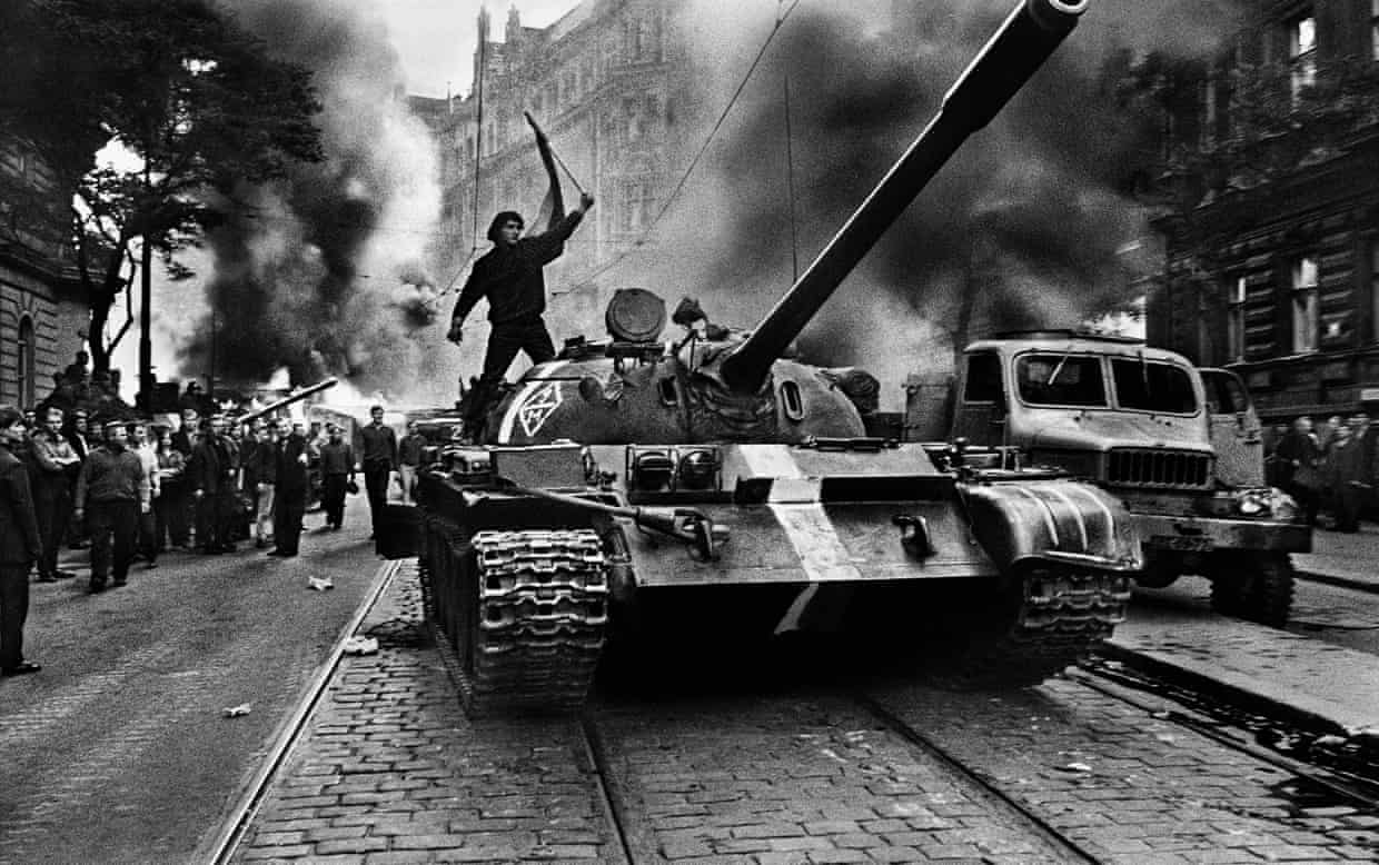 Prague, Czechoslovakia · 1968 — Facing Soviet invasion