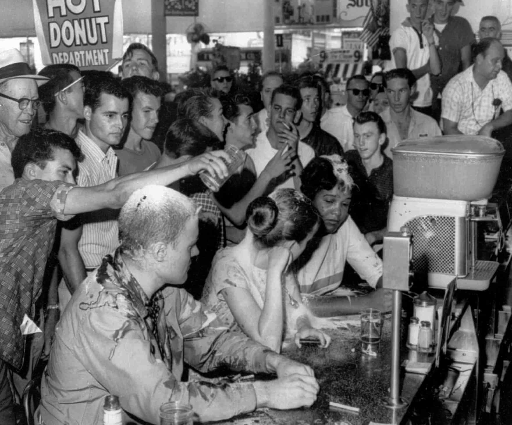 Jackson, US · 1963 — A sit-in against segregation