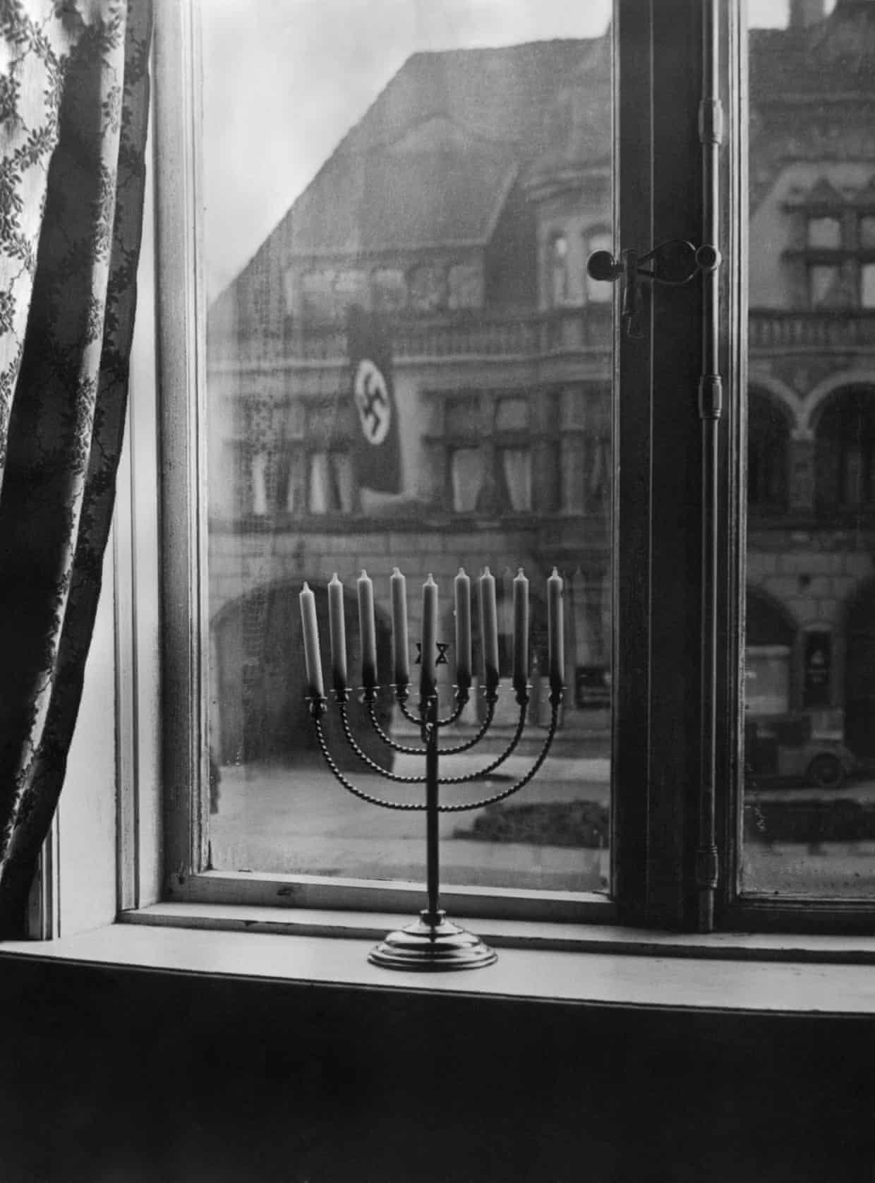 Kiel, Germany · 1931 — A menorah against rising fascism