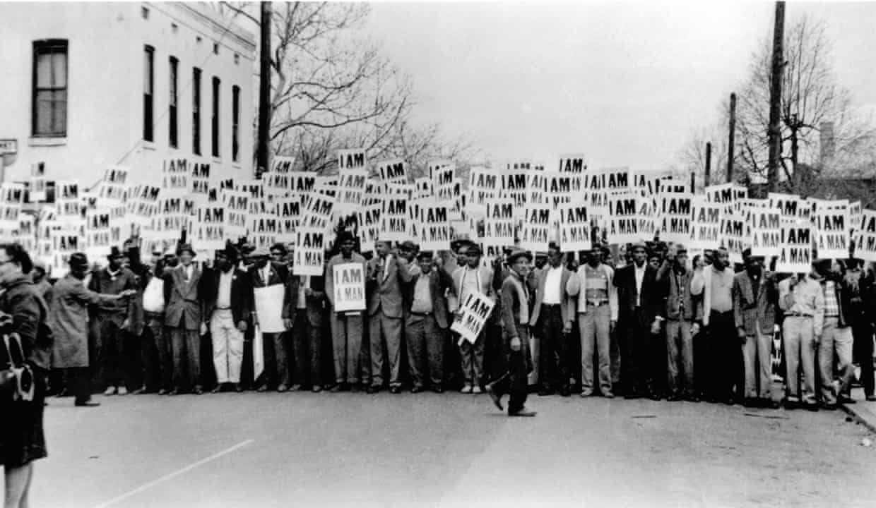 Memphis, US · 1968 — Sanitation workers demand dignity