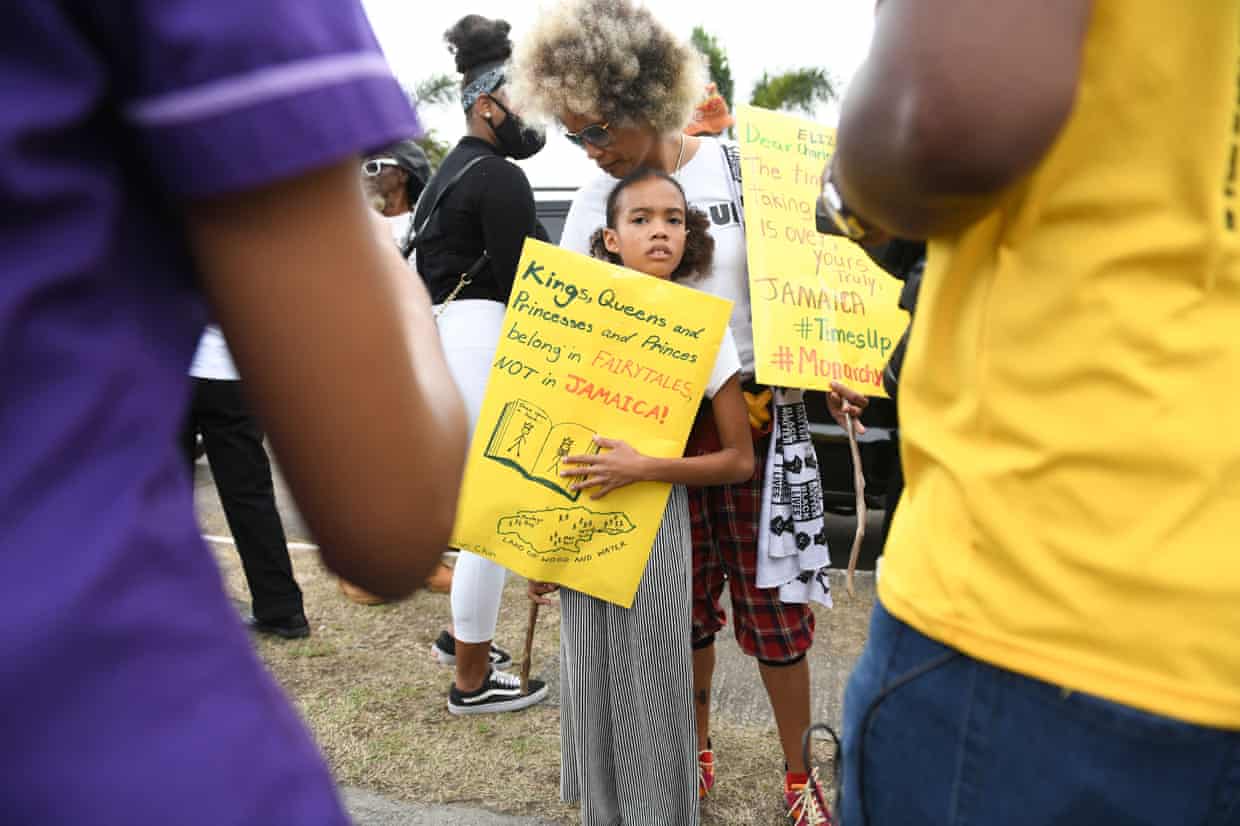 Kingston, Jamaica · 2022 — Demanding reparations