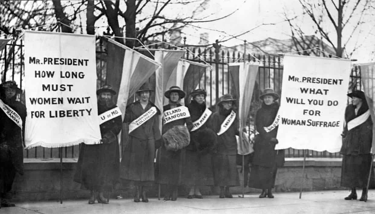 Washington, US · 1917 — Demanding votes for women